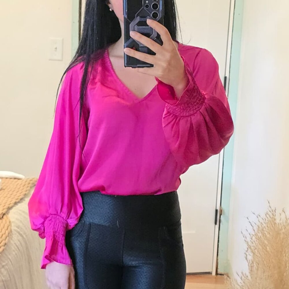 Pink Romantic Blouse